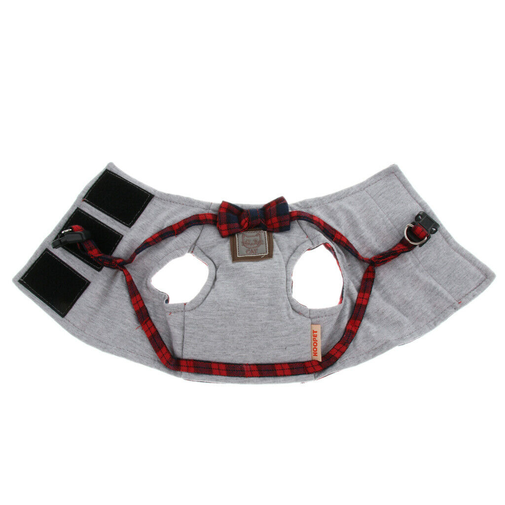 Pet Control Harness Collar Strap Vest Dog Cat Leash Strap Rope Red S