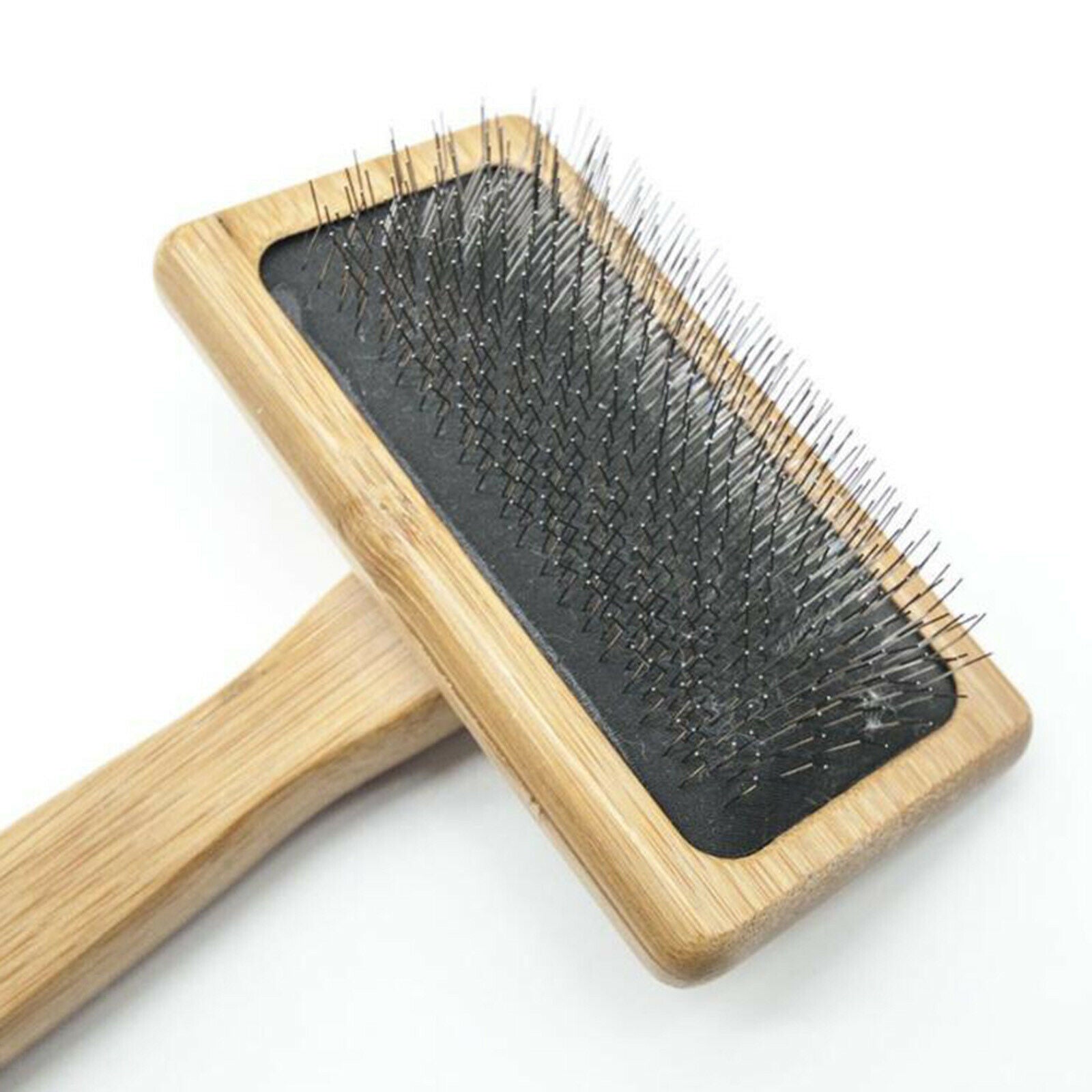 Pet Cleaner Brush Sheepskin Rug Brush Slicker Wire Rugs Brush Cats Dogs Brush