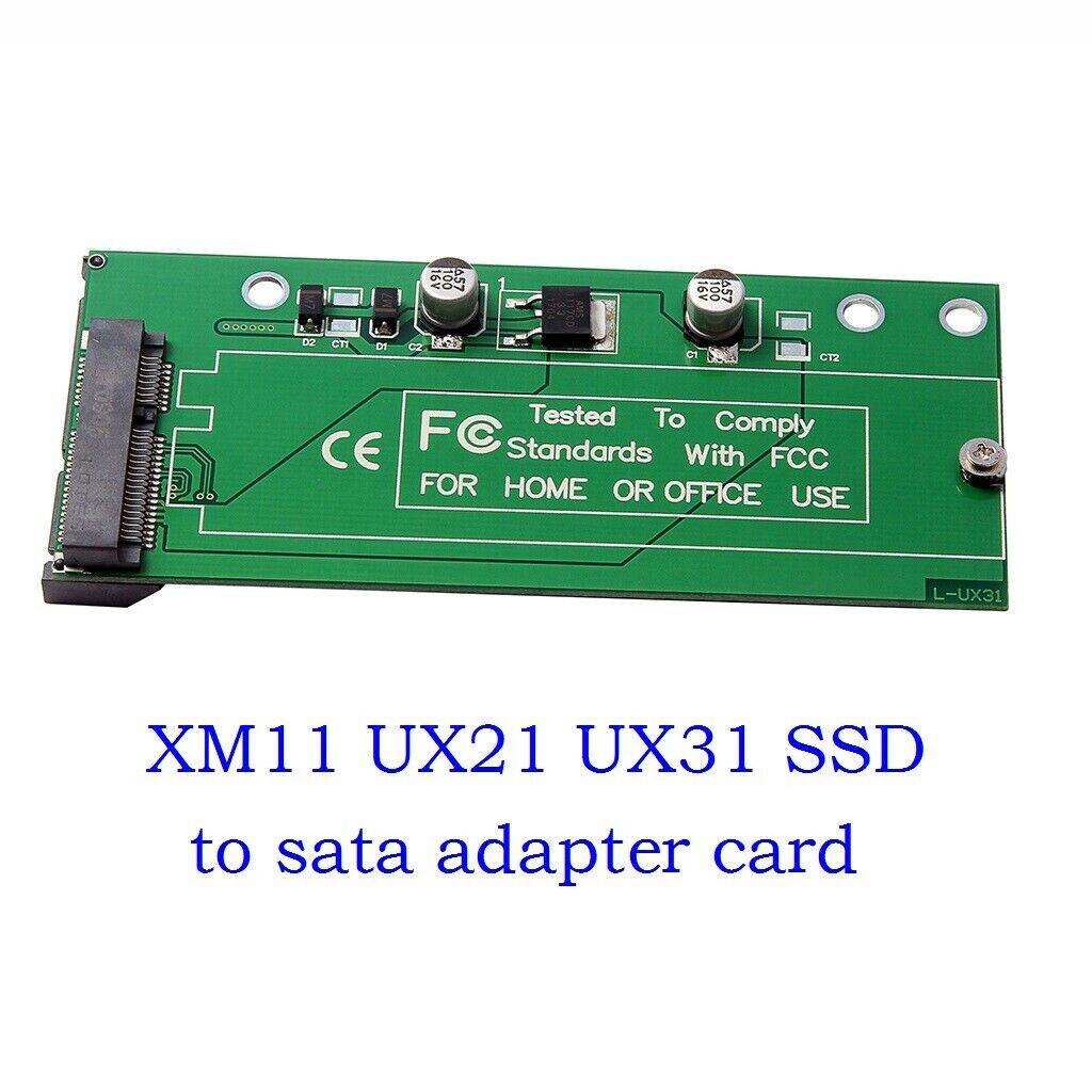 Sandisk SDSA5JK ADATA XM11 UX21 UX31 TAICHI21/31 SSD to sata adapter card