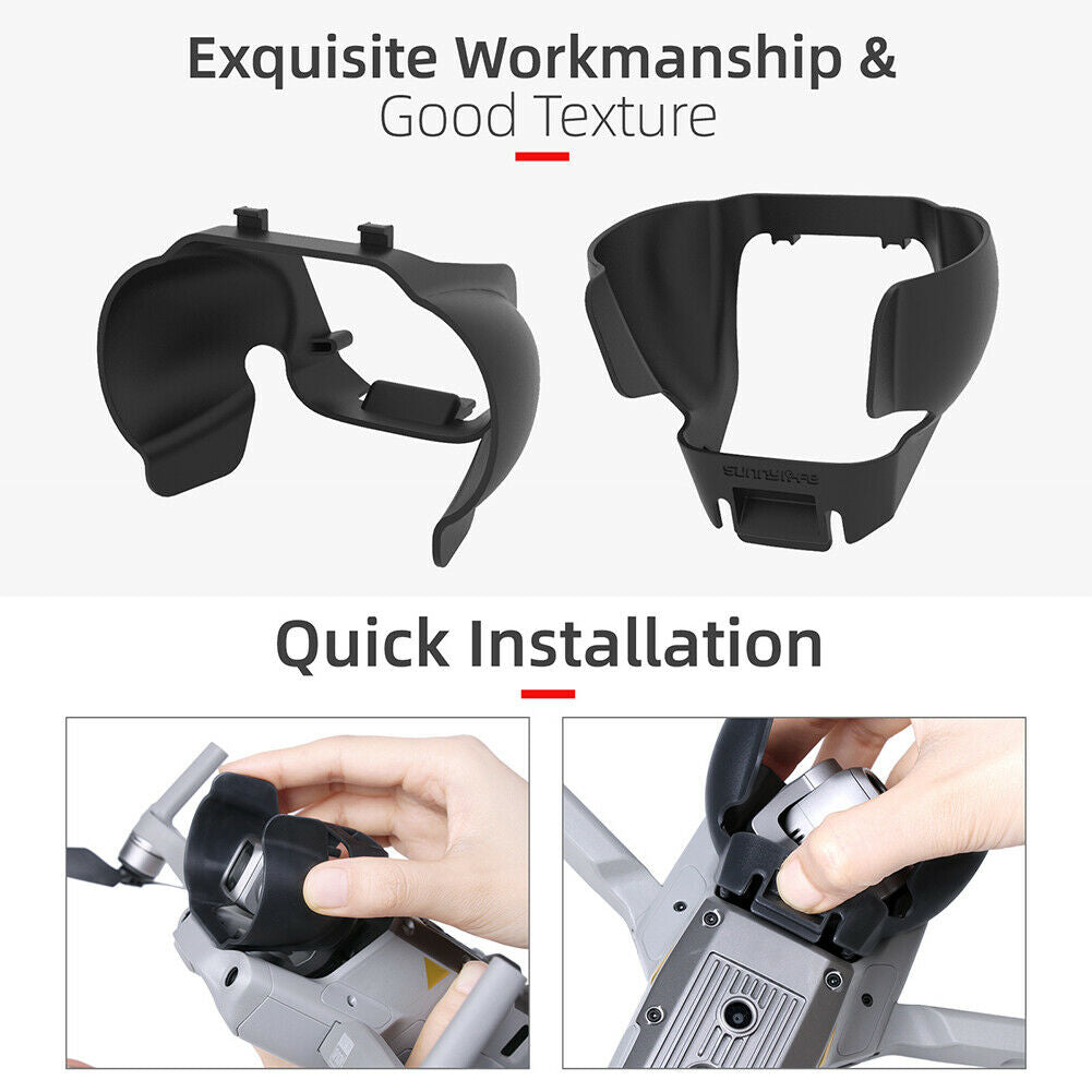 Lens Hood for DJI Mavic Air 2/DJI AIR 2S Sunshade Cap Gimbal Camera Guard Drone