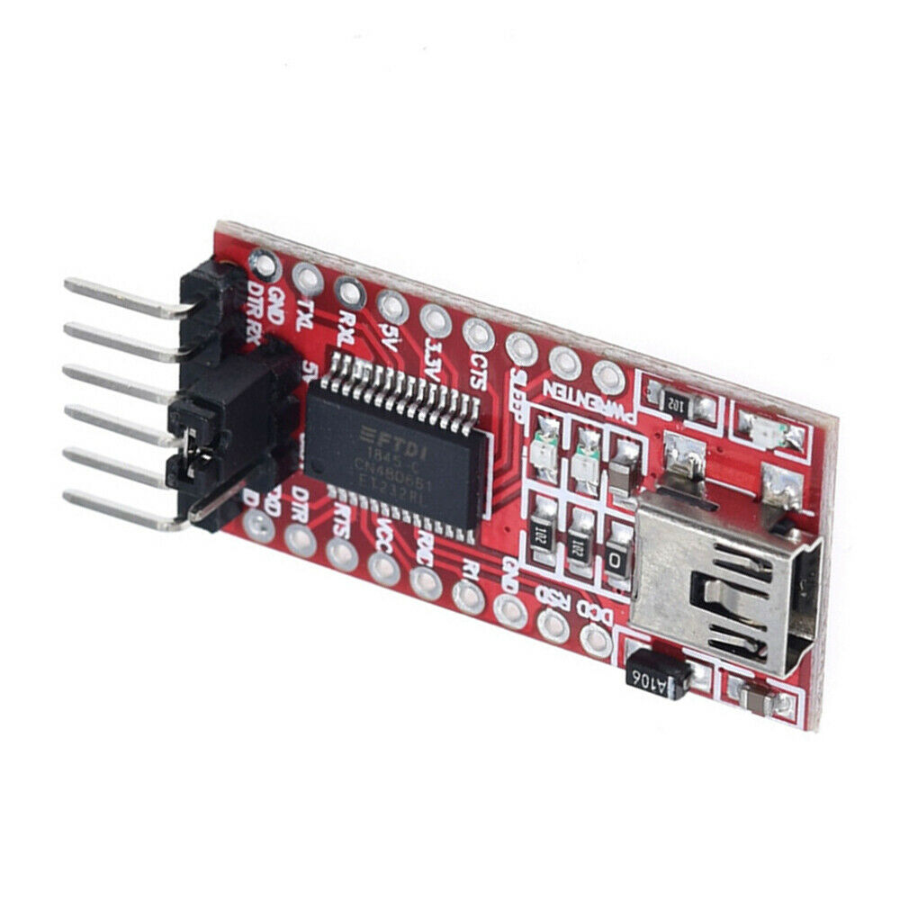 1Pcs FT232RL FTDI  USB 3.3V 5.5V to TTL Serial Adapter Module Mini Port Module