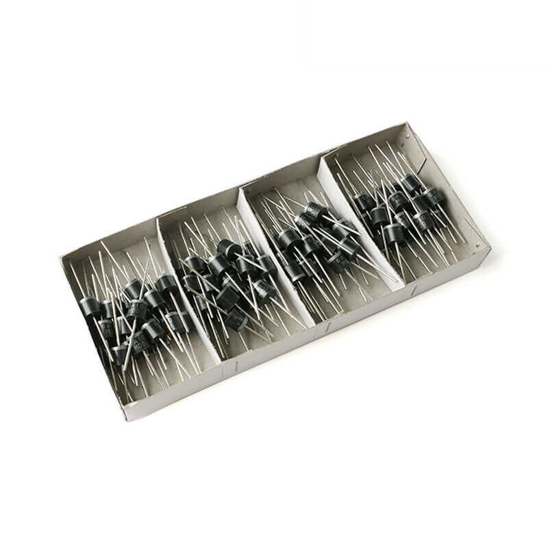 10pcs DIP Rectifier diode 6A10 6A-1000V R-6 Semiconductor Actives Rectifiers