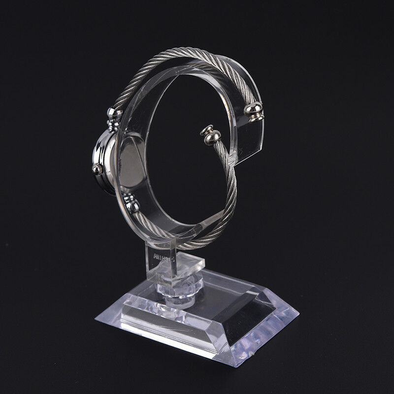 wrist watch display rack holder sale show case stand tool clear plasti.l8