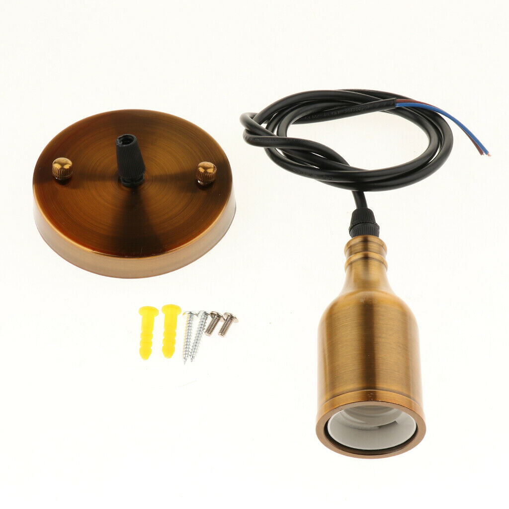E27 Aluminum Light Holder Lamp Head with Line Suction Tray Socket 06