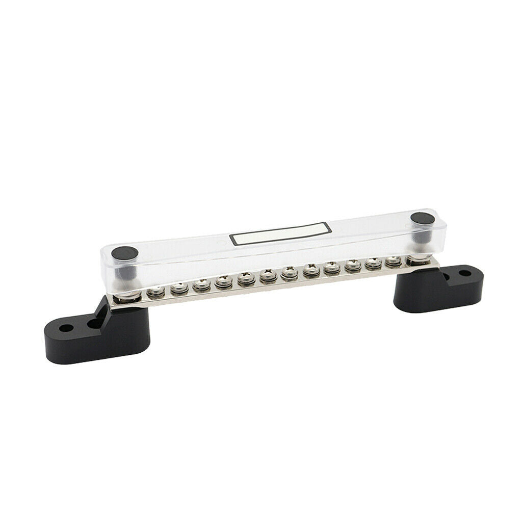 1 Piece Bus Bar Electrical Terminal Plastic Voltage: 12V-48V Ear Studs Size: 2 X
