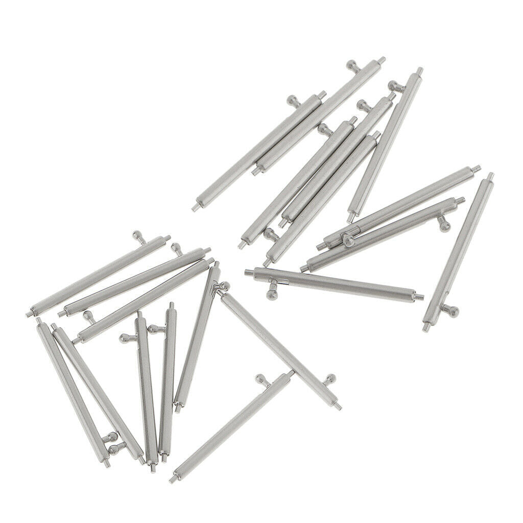 20pcs Quick Rese Watch Strap Bars Pins 20mm 22mm DIY Watch