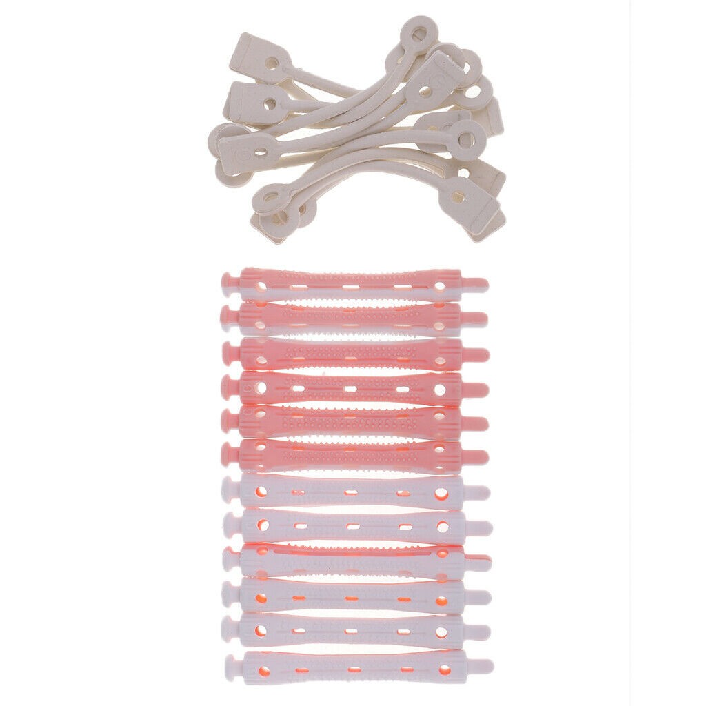 2X of 12 Perming Rods Rollers Perm Curlers For Curling Waves All Size 7 x 1cm