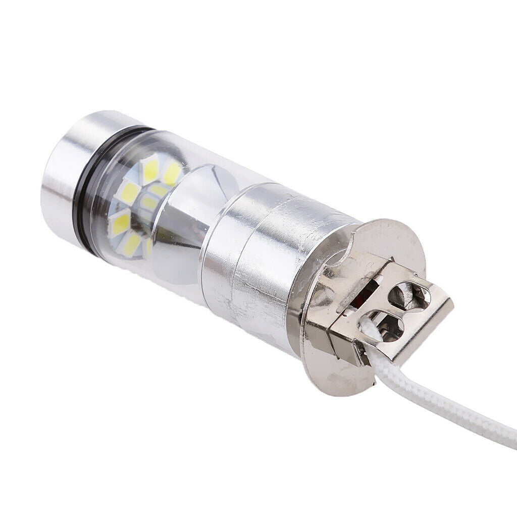 2pcs White H3 Car Auto Lighting Headlight Light Bulb Stable Performance