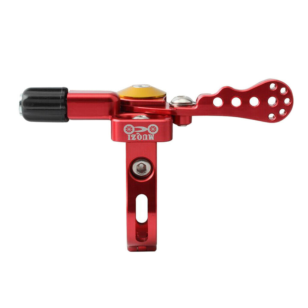 Dropper Remote Lever Seatpost Brake Hollow Design for 22.2mm Handlebar Red