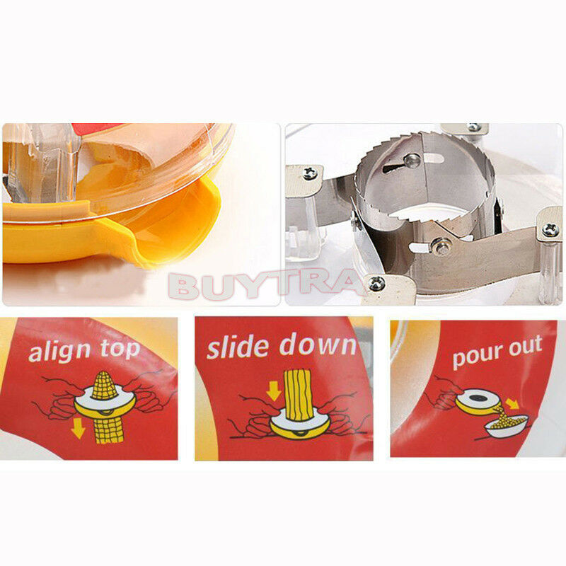 Corn Peeler Thresher Tool Cob Kerneler Cutter Stripper Remover Dignifie.l8