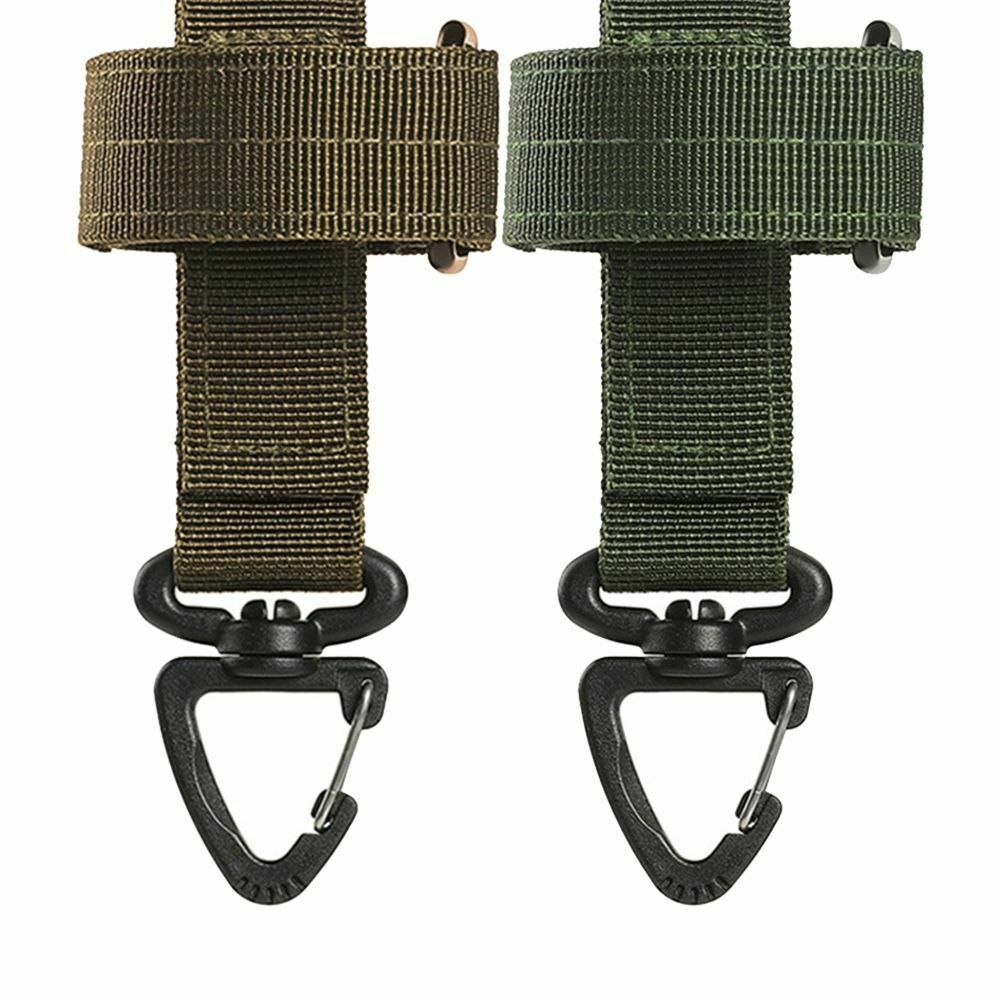Nylon Anti-lost Adjustable Glove Hook Hanging Buckle Climbing Rope Storage