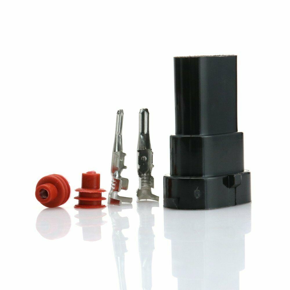 5X H8 H9 H11 880 881 Male Socket Connector HID Xenon Adapter Plug Waterproof