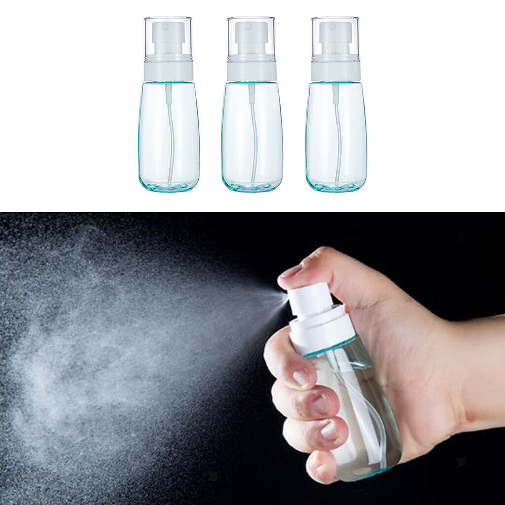 6Pcs 80ml Empty Makeup Pump Sprayer Dispenser Portable for Skincare Toiletry