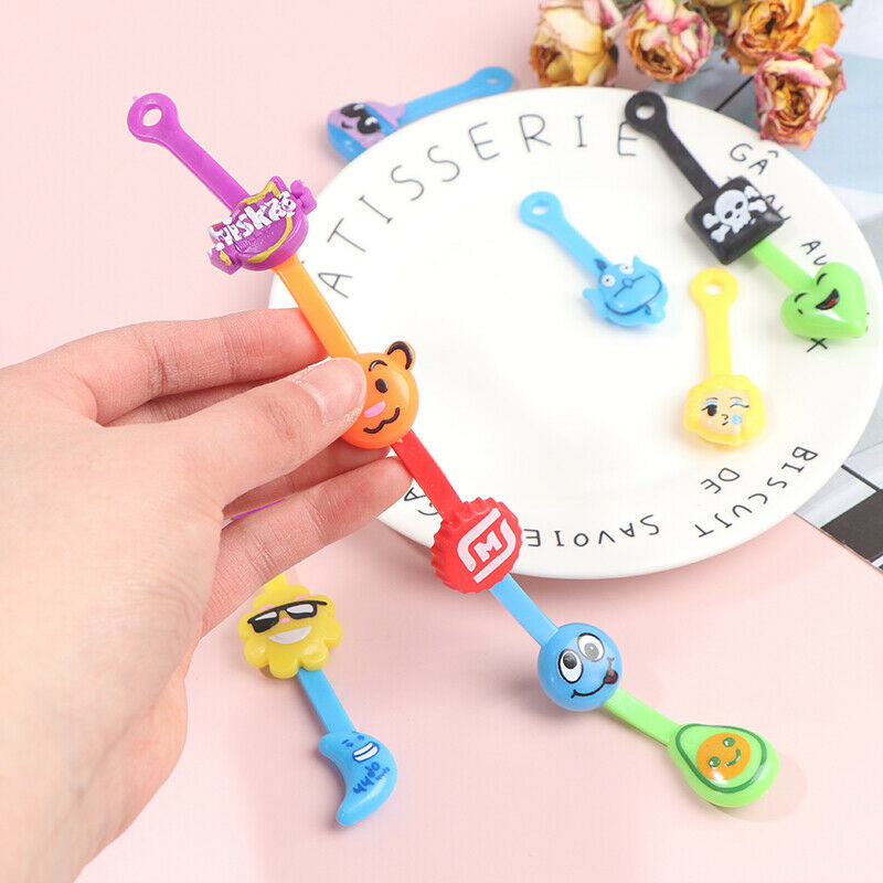 10Pc Cable Winder Winder Earphone Clip Charger Organizer DIY Strap Cartoo.l8