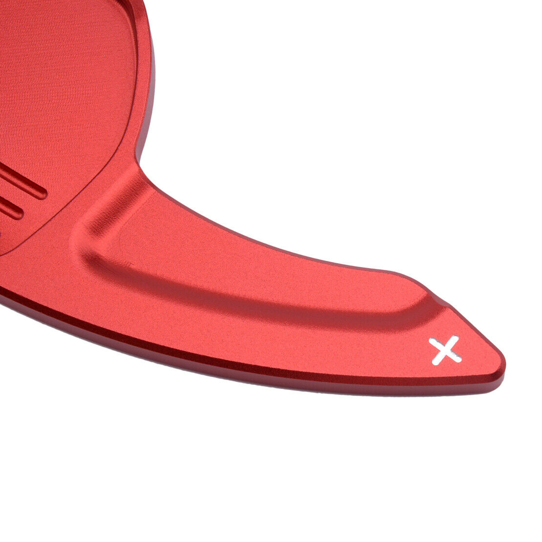 Red Car Steering Wheel Shift Paddle Shifter Trim Cover Fit For Audi S4 SQ5 Q3 Q5