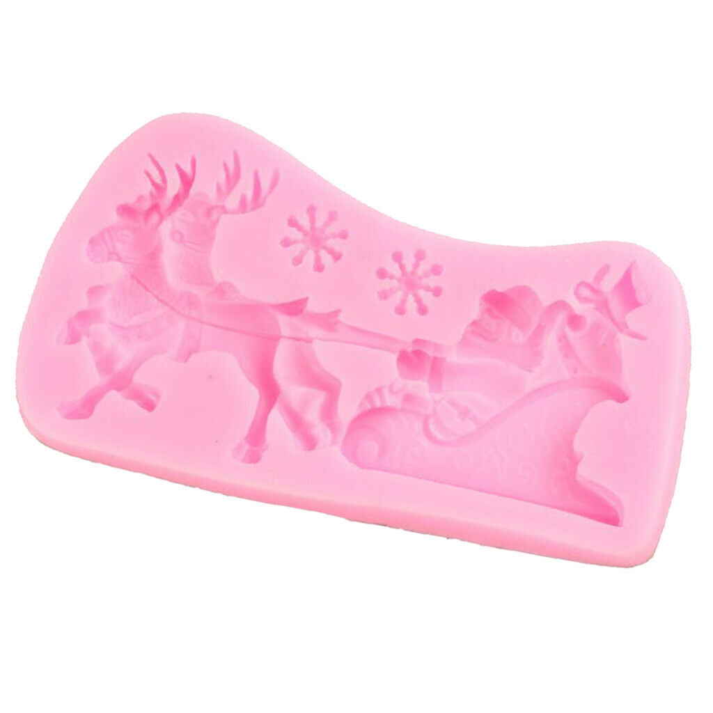Silicone cake mold, cake decor, fondant chocolate mold for Christmas