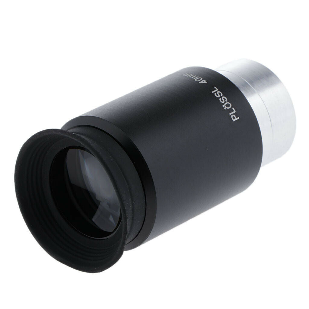 Durable Black New 1.25inch Plossl 40mm Telescope Eyepieces for Astronomy Filters