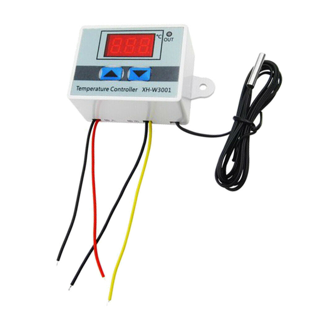 1pc Digital LED Thermostat 1500W RC Voltage 220V High Precision Switch