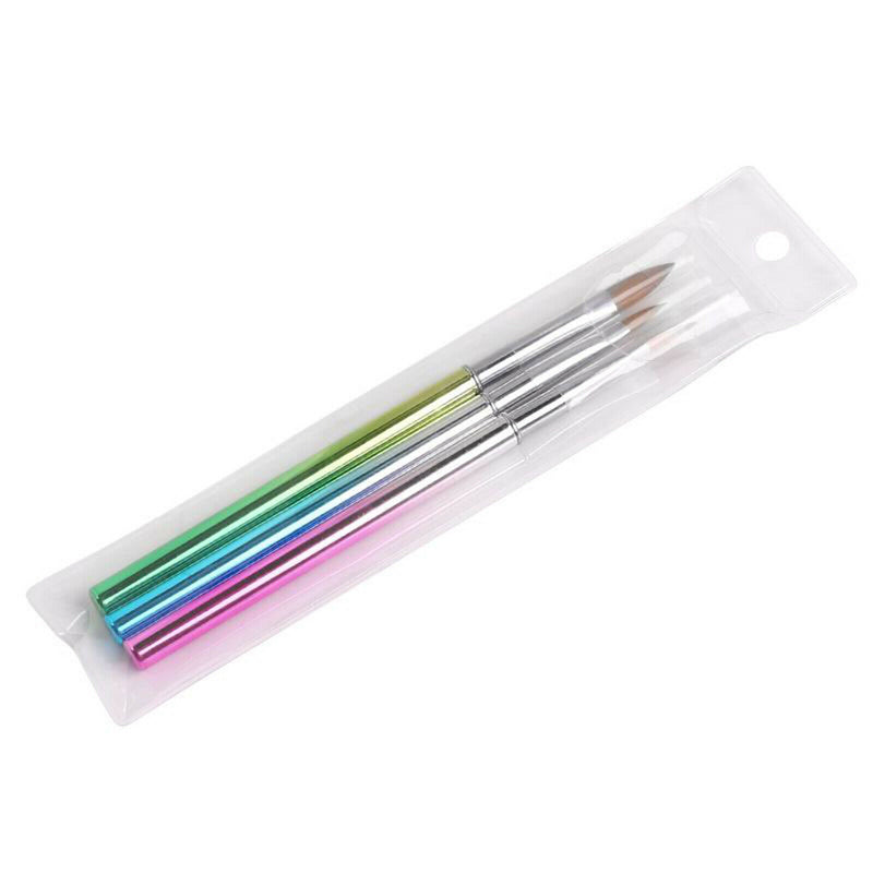 3pcs Nail Art Brush Set Nail Painting Brushes Nail Drawing Pen Nail Arts DIY
