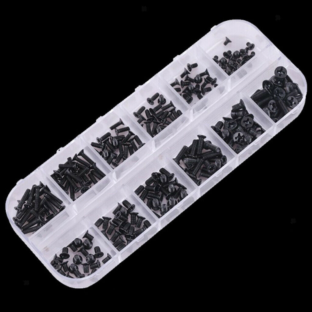 Pack of 240 Universal Laptop M2 M2.5 M3 Screws Set for IBM Sony Motherboard