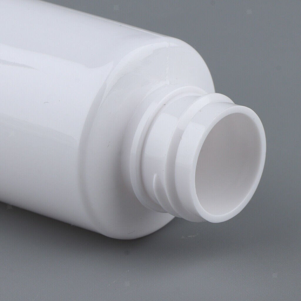 5 x Empty Plastic Essential Oil Bottle Refillable Perfume Vial White