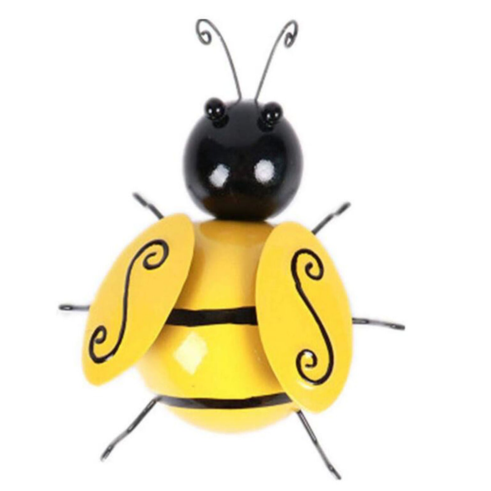 Collection Decorative Metal Art Bumble Bee Backyard Garden Accents Wall Ornament