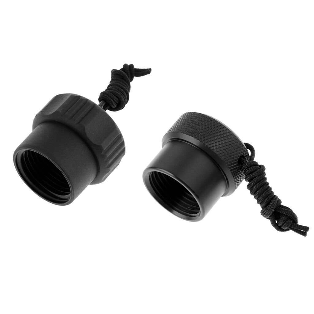 2Pcs Scuba Diving DIN Tank Cylinder Valve Dust   for First 1st Stage Dive