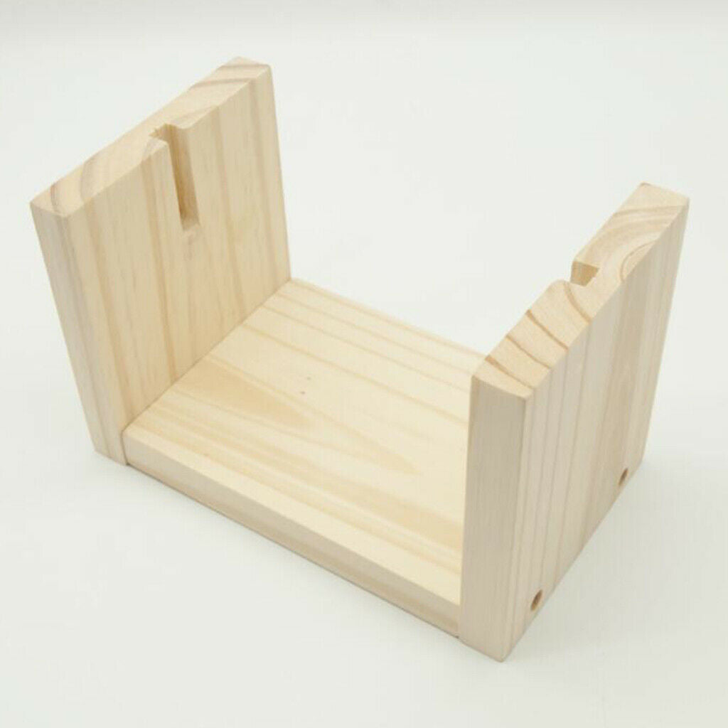 Natural Wooden Bobbins Thread Spools Rack Sewing Wire Storage Winding L