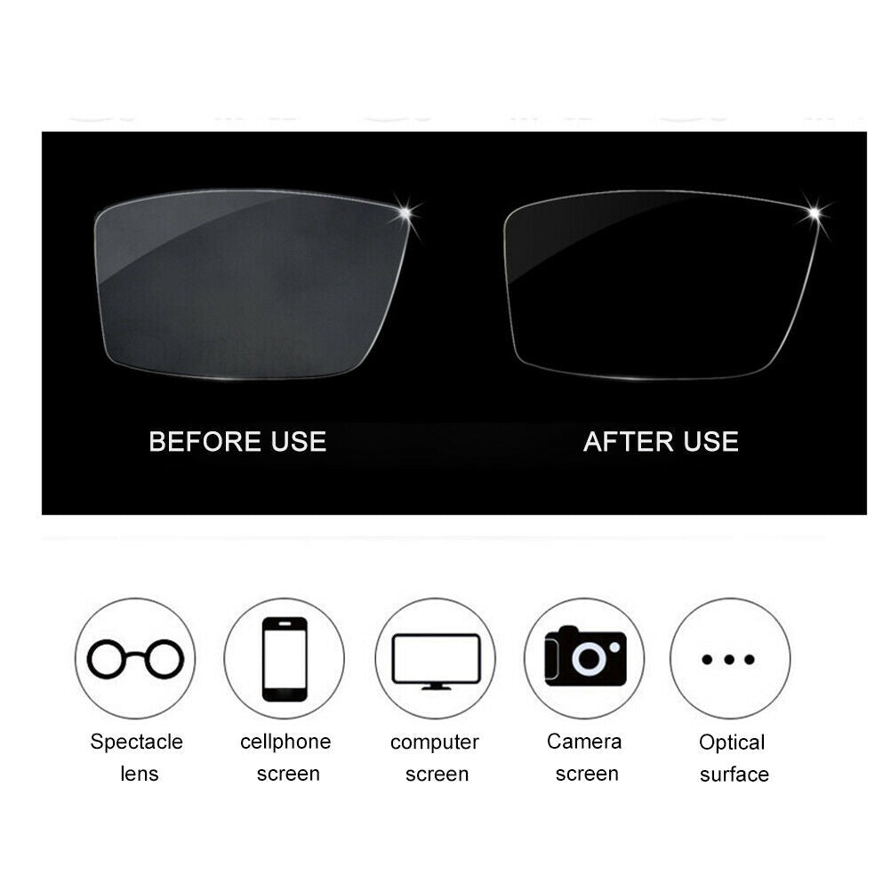 5Pcs/Lot Eyeglasses Anti Fog Cleaning Cloths Lens Cleaning Wipes Anti Fog Cloth