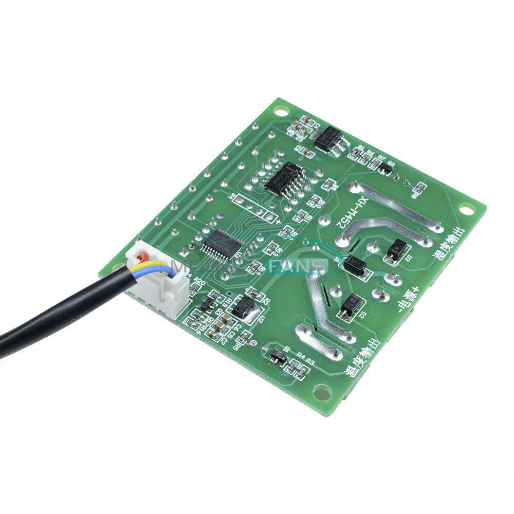DC 12V XH-M452 Dual Output Temperature Humidity Thermostat Hygrometer Controller
