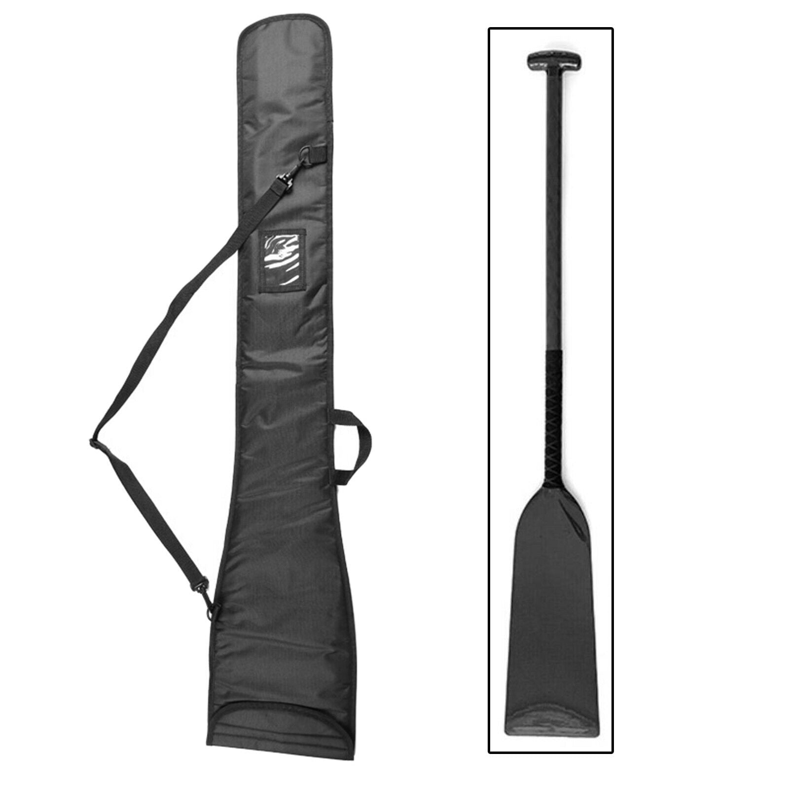 BLACK DURABLE OXFORD PADDED BAG FOR KAYAK PADDLE CANOE PADDLE BOAT PADDLE