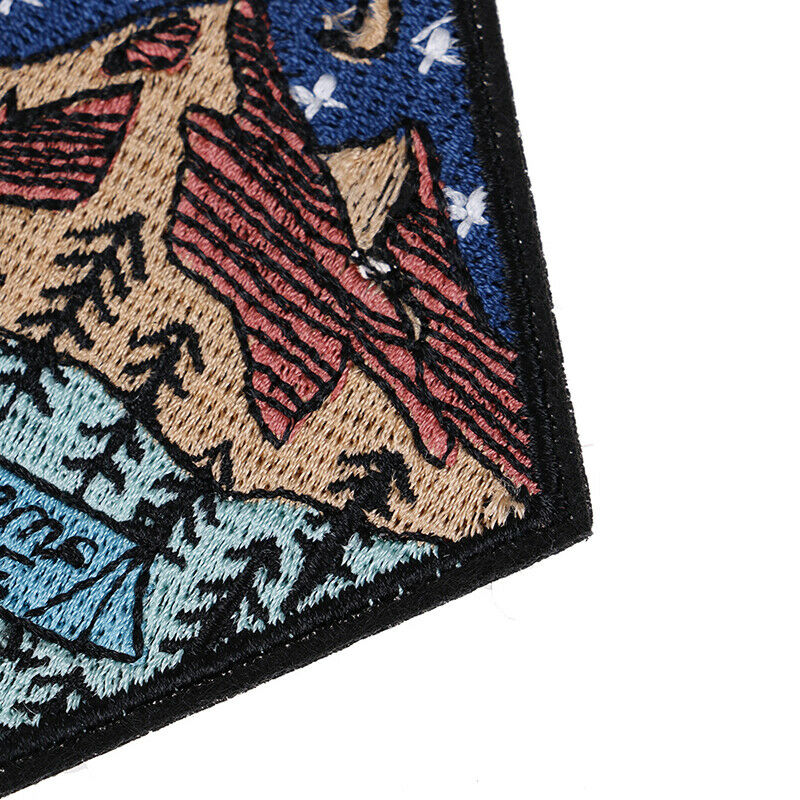 camp life embroidered patch outdoor camping badge applique sew on patch.l8