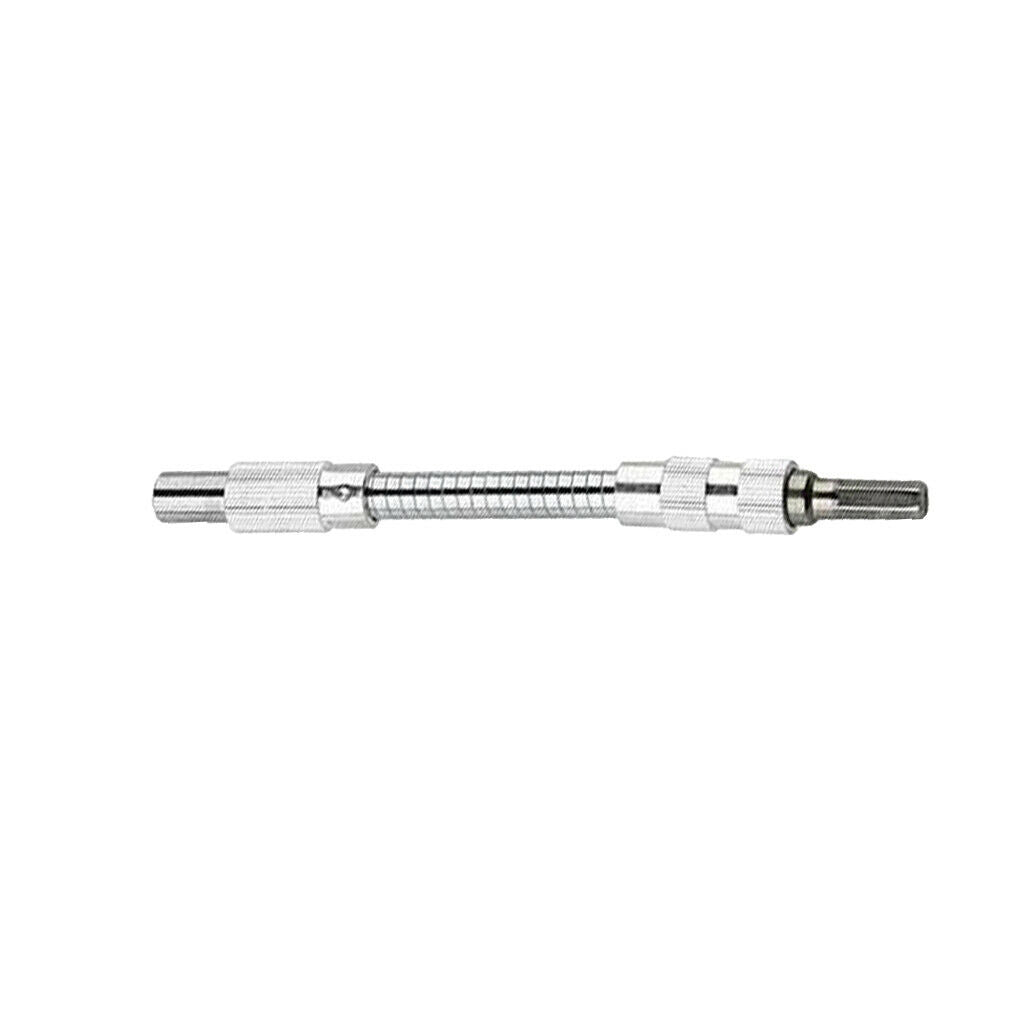 2 Pcs. FLEXIBLE 1/4 "SCREWDRIVER EXTENSION ROD BORING SHAFT A + C