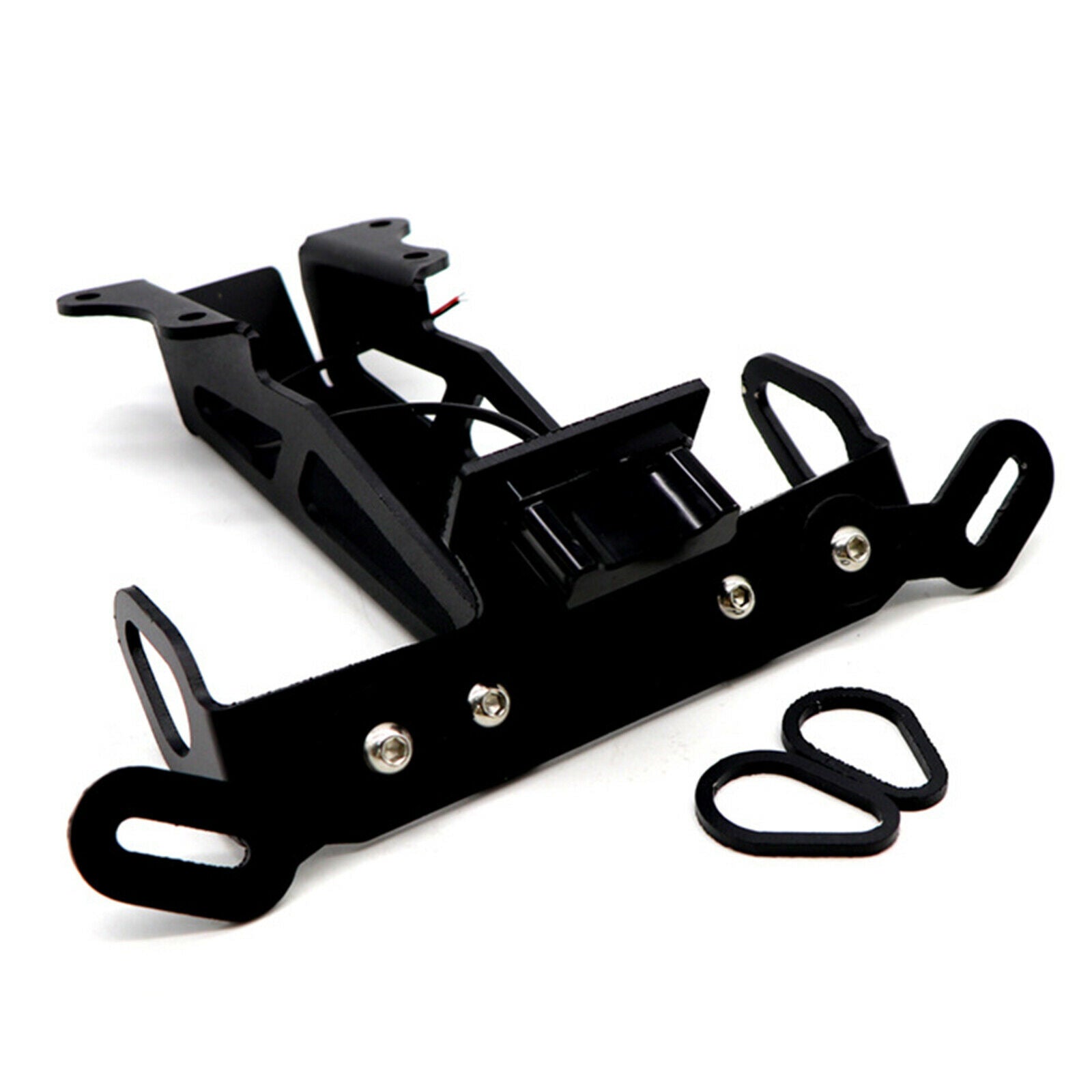 License Plate Holder Bracket w/LED Light for Yamaha FJ-09 2015-2019 Parts