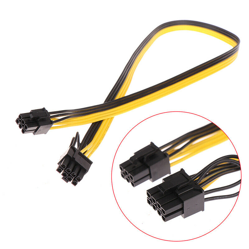 1Pc Graphics Card 6PIN to 8pin Server Power Conversion Board 6PIN to 6+2P.l8