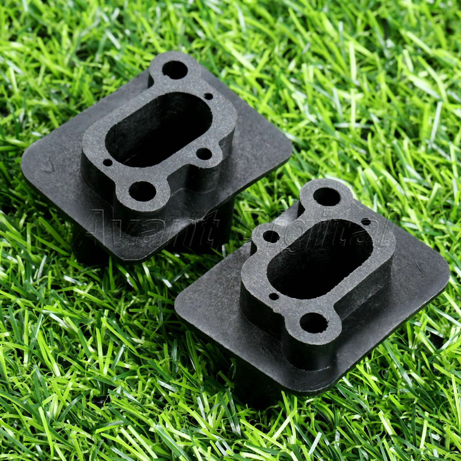 40-5 43CC 52CC Brushcutter Trimmer Intake Manifold Carburetor Base Parts 2pcs
