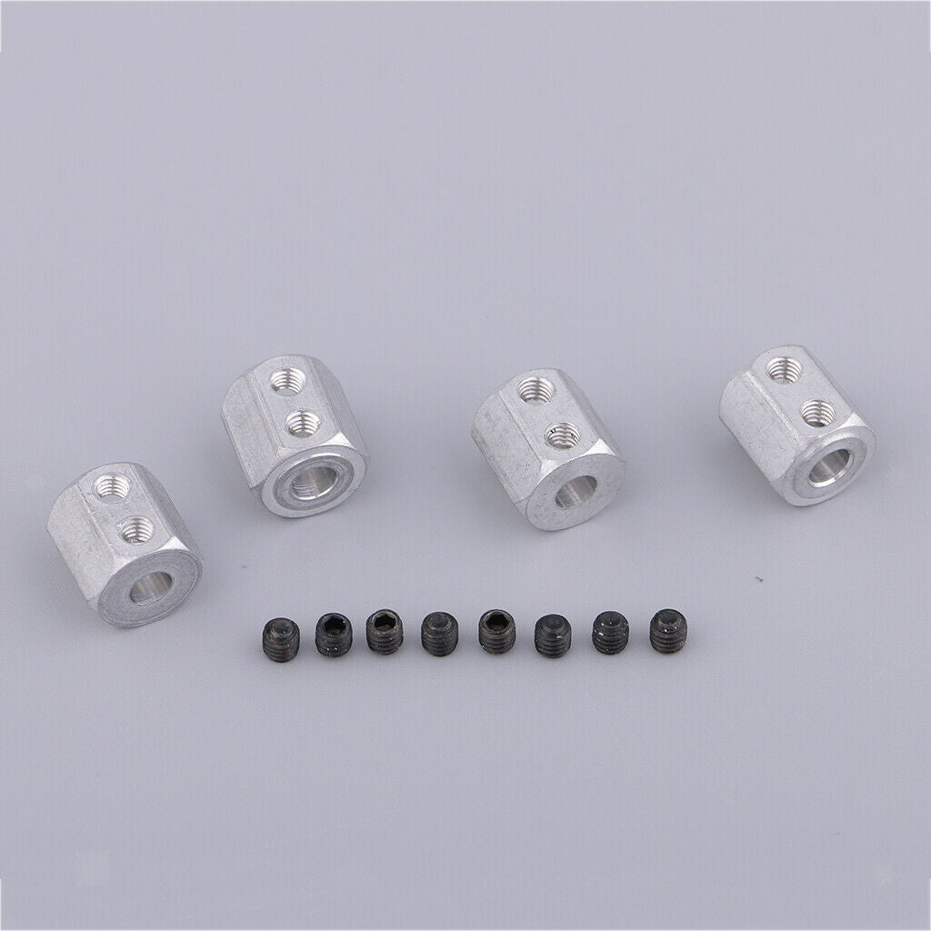 4x RC Car Wheel Rim Hex Adapter Coupling 08065 for 1/10 HSP 94188 94170