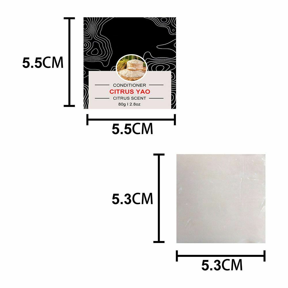 Rice Hair Soap Conditioner Bars Natural Ingredients with Longsheng Rice Water