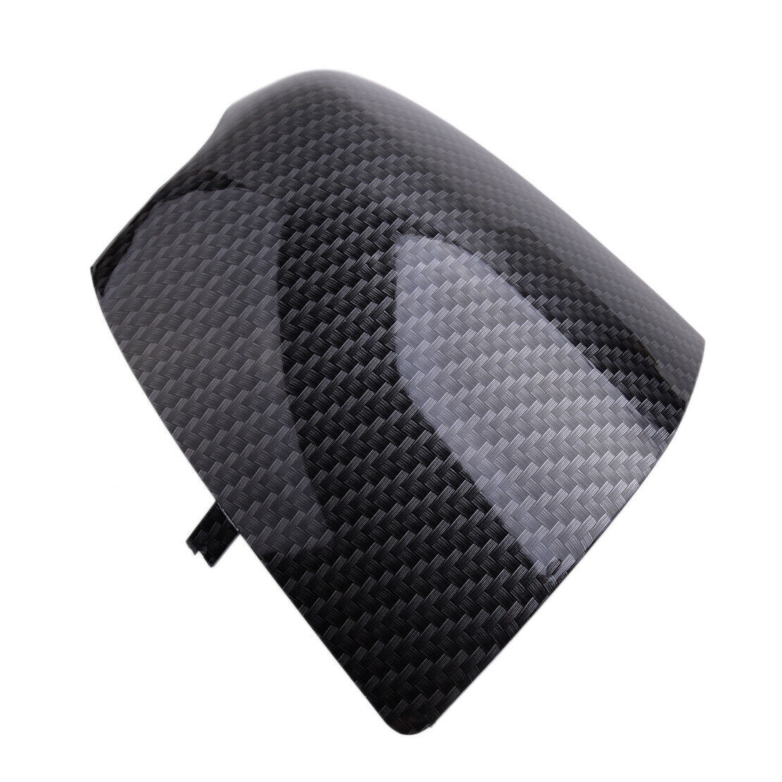 Right Carbon Fiber Texture Side Wing Mirror Cover Trim Fit For Ford Focus Mk2