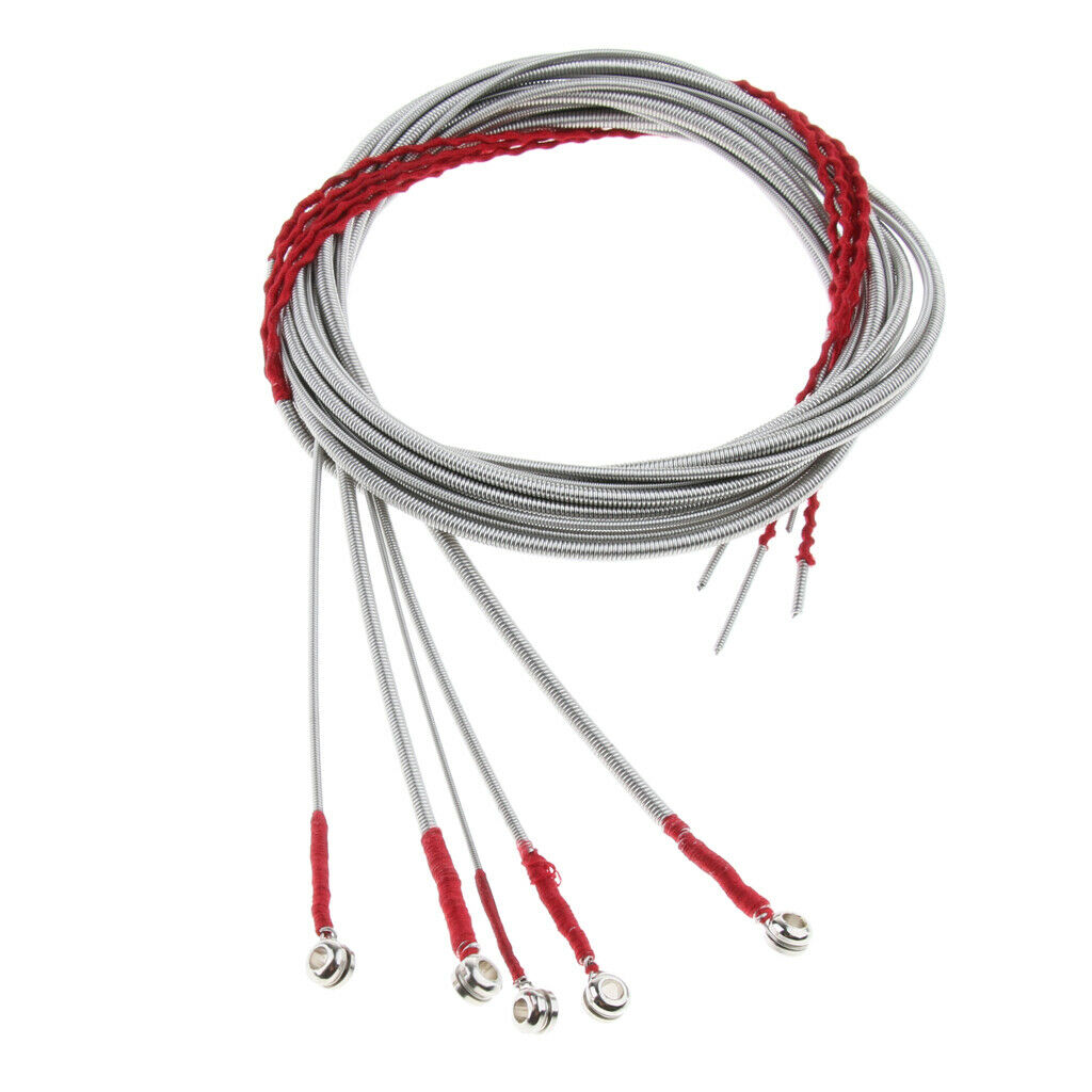 Set of 5 Bass Strings Core for Electric Guitar Bass Parts