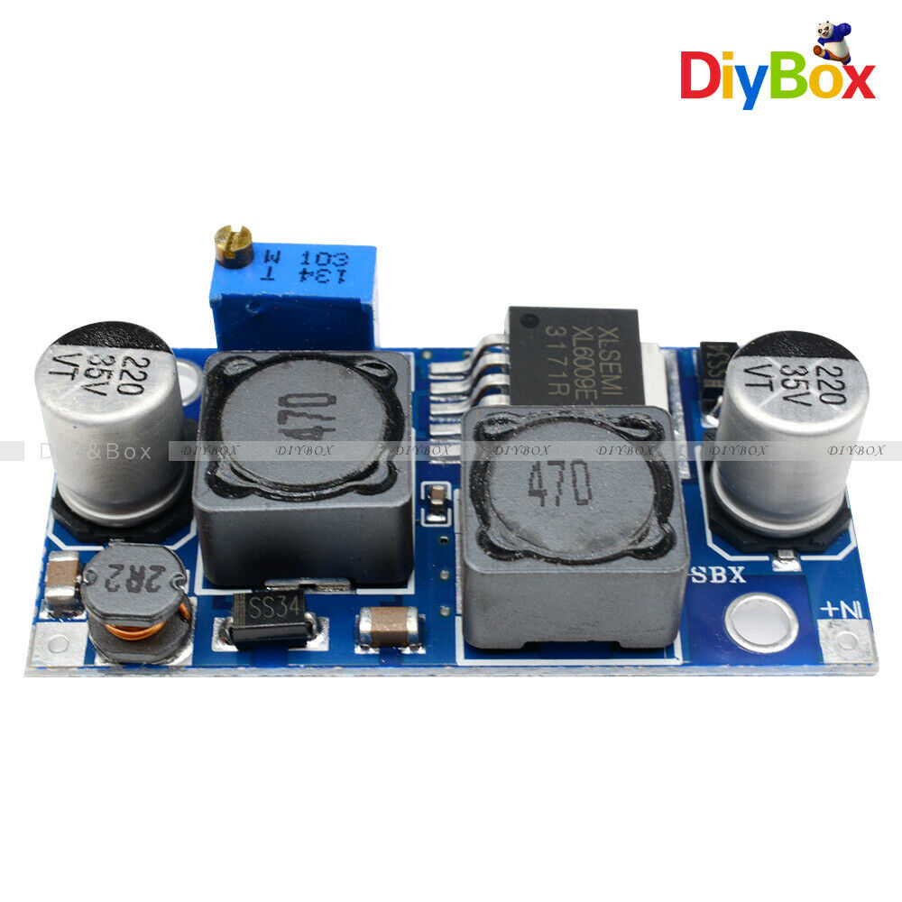 5PCS DC Boost Buck adjustable step up down Converter XL6009 Module Solar Voltage
