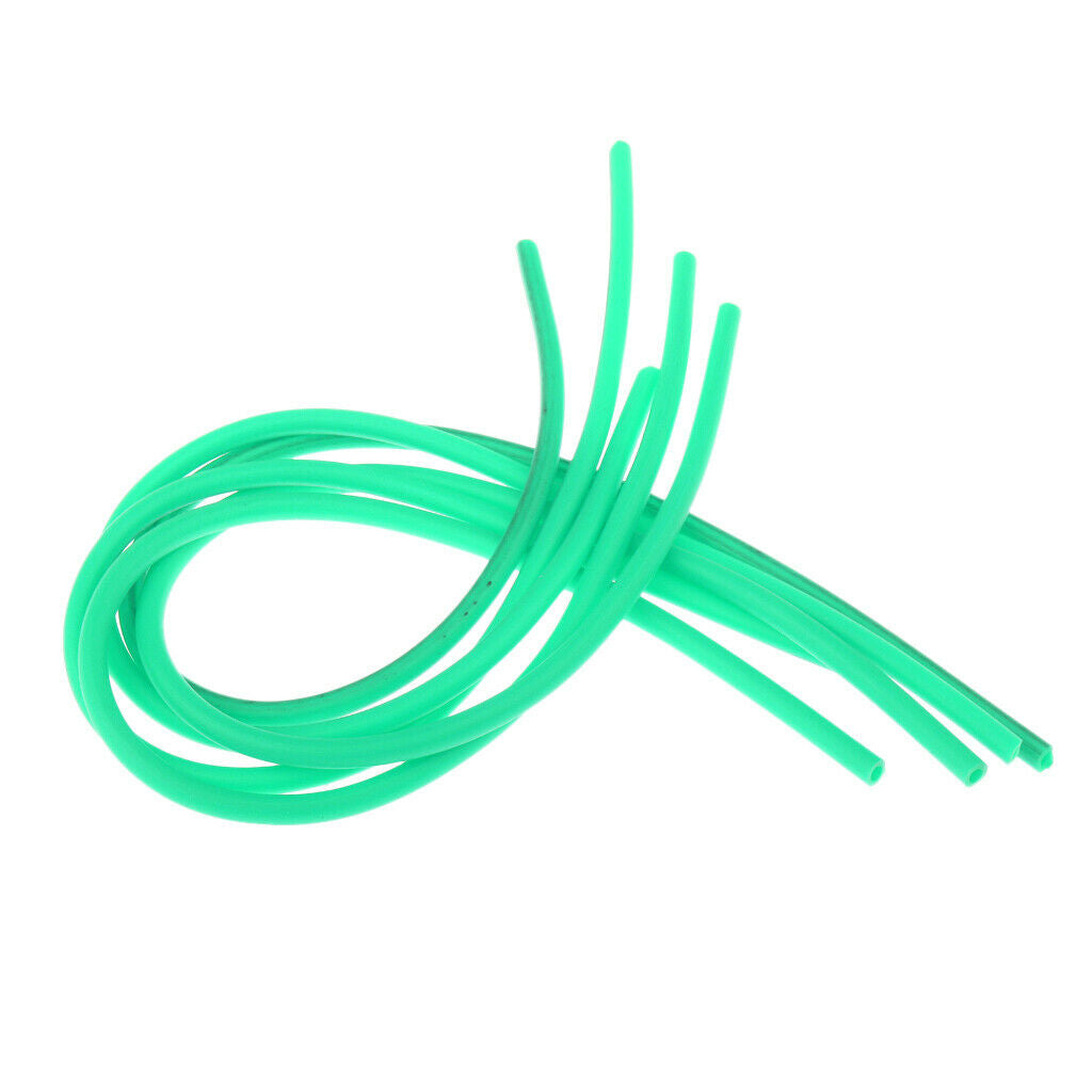 Carp Fishing Anti- Sleeves Rubber Carp Rigs Tube Hook Connector Green