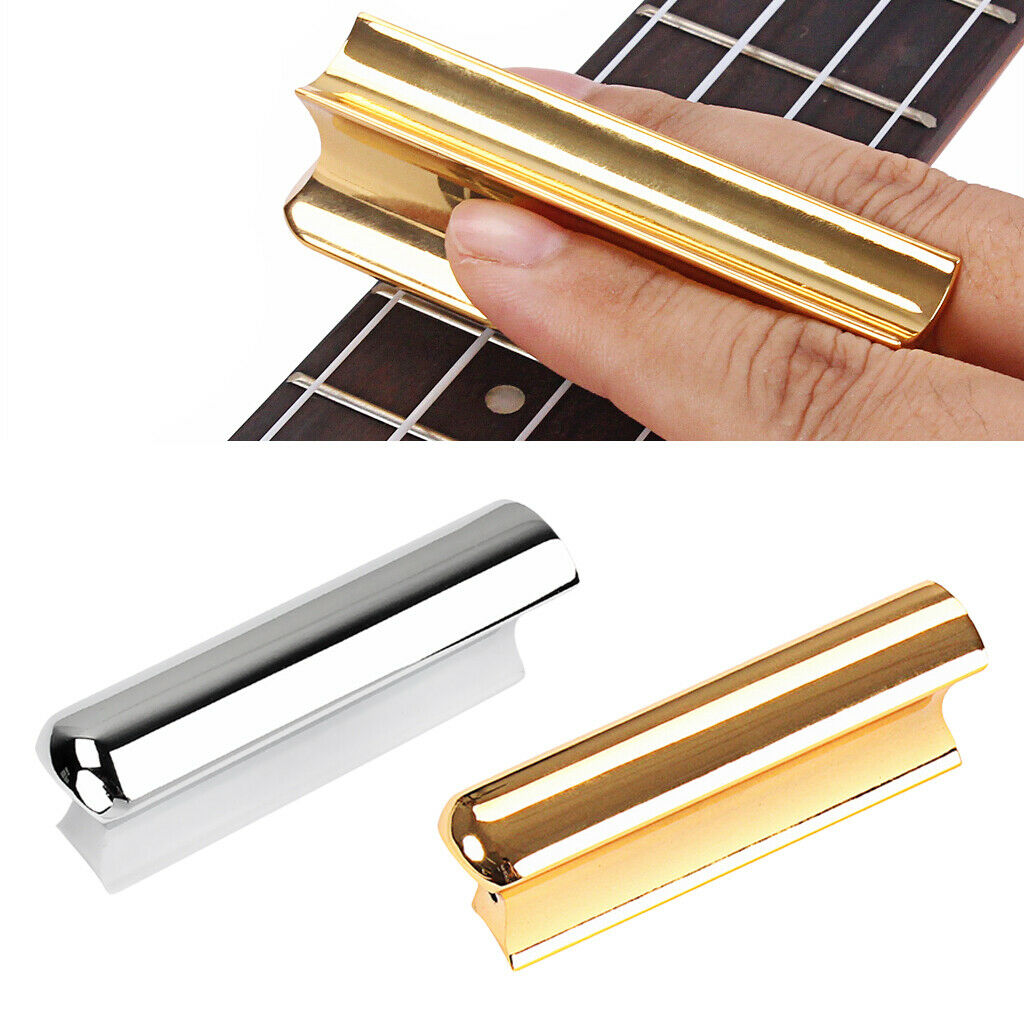 2Pcs Stainless Steel Lap Slide Bar Slider for Hawaii Electric Guitar Parts