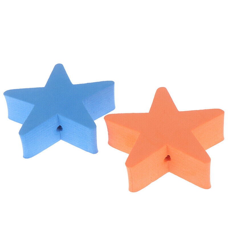 1Pc Colorful five-pointed star car antenna pen topper aerial EVA ball dec.l8