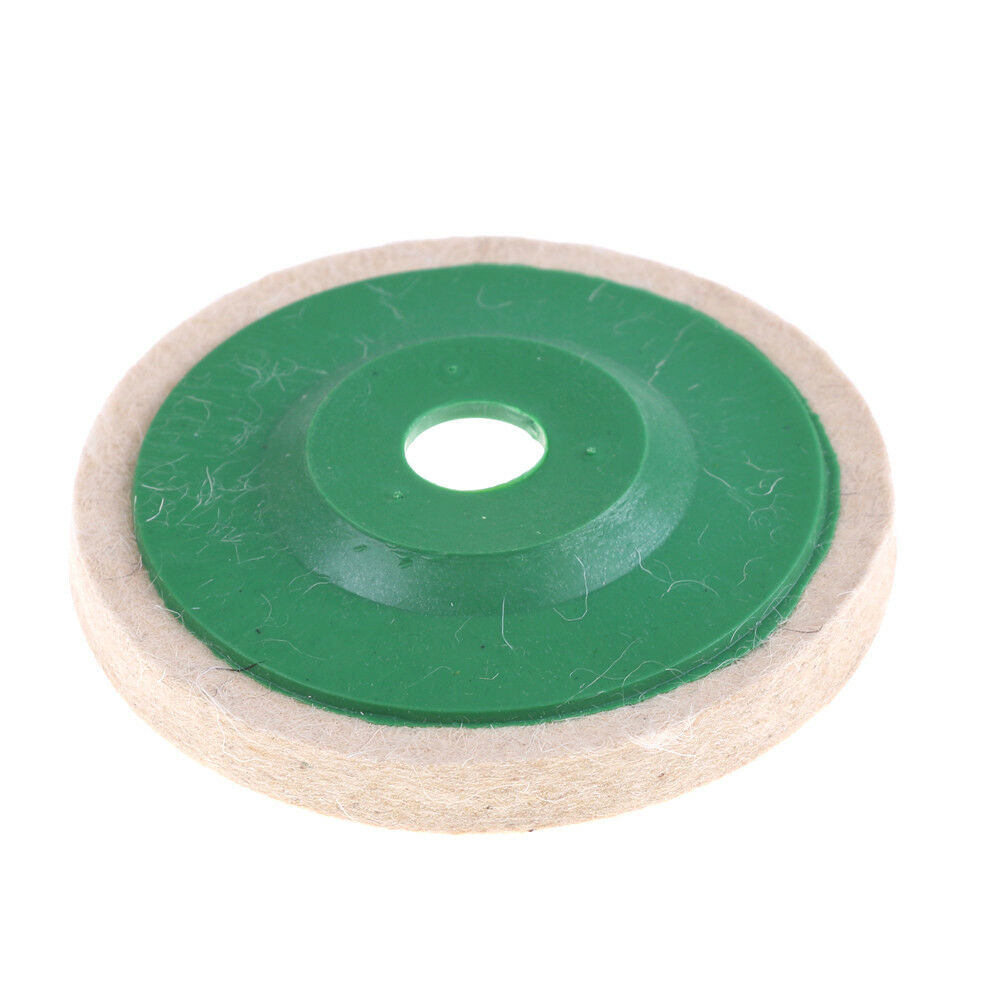 4'' Felt Wool Buffing Angle Grinder Wheel Felt Polishing Disc Pad DD