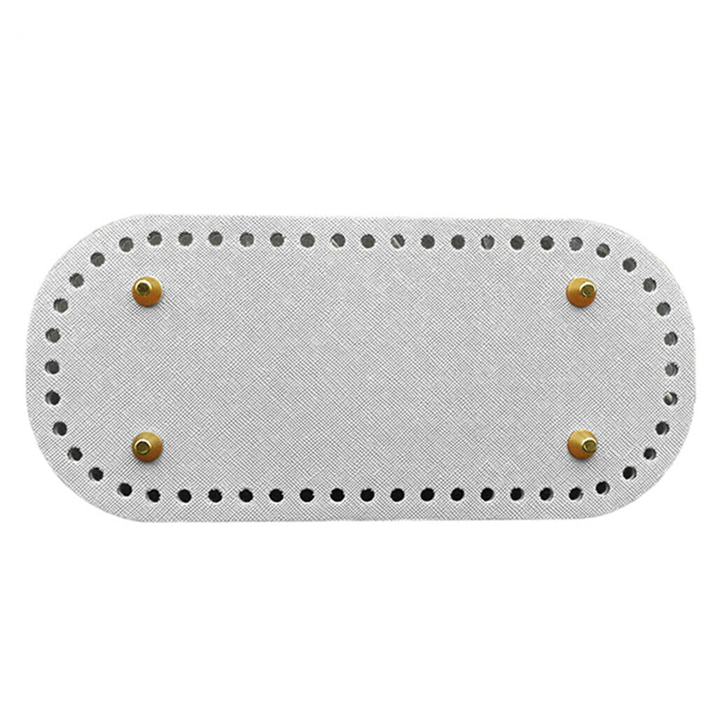 8 Colors Set Pre-punched DIY Bags Bottom Pad Insert Cushion Base Bag Making