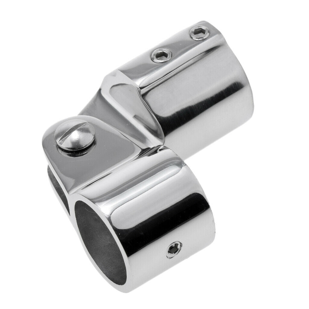 Steel 25mm Bimini Eye Outer End Cover Hinge