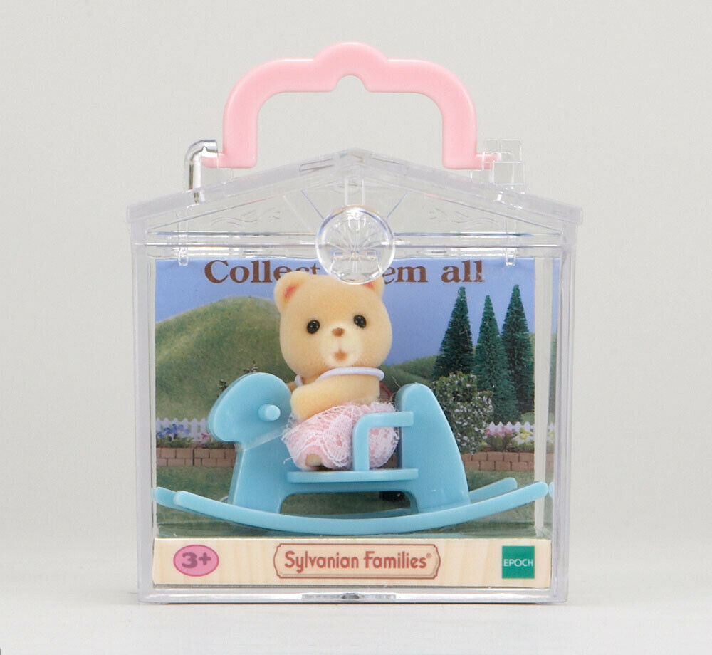 Sylvanian Families Carry Case 5199 Baby Carry Case (Bear On Rocking Horse)
