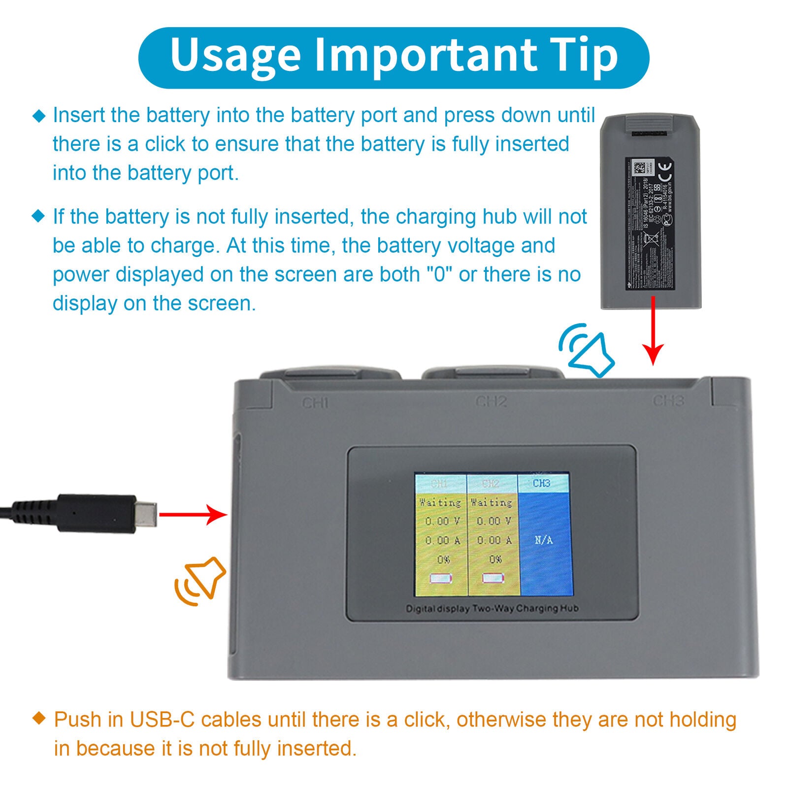 Drone Accessories For DJI MINI 2 Charger Two-way Battery Butler USB Charger