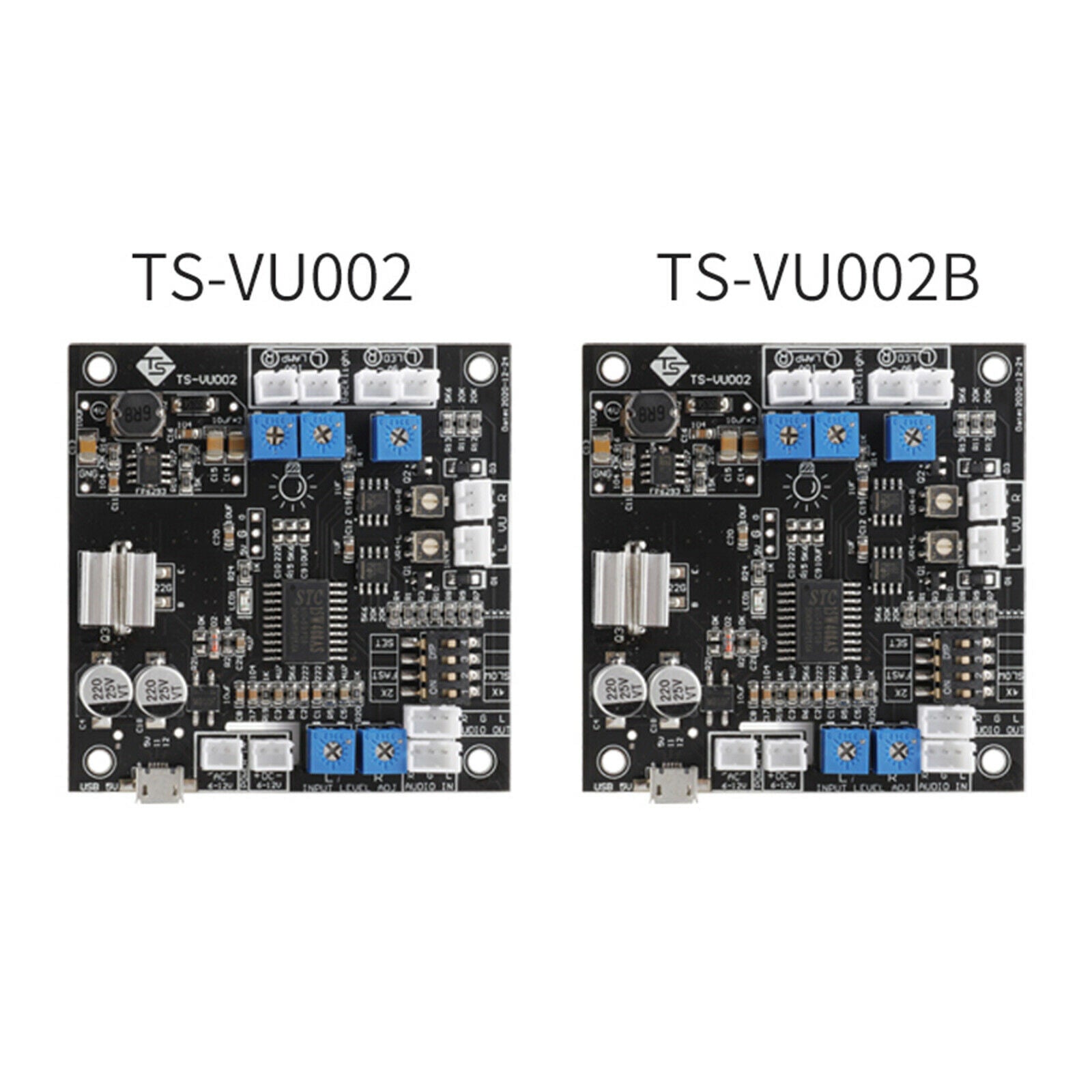 TS-VU002B VU Header Meter Driver Board Slotted Screwdriver Audio Cable